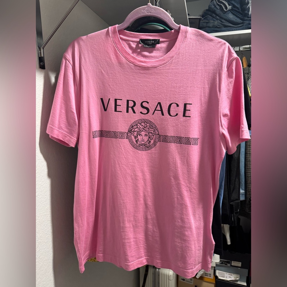 Versace Pink Tee - Women’s Size M